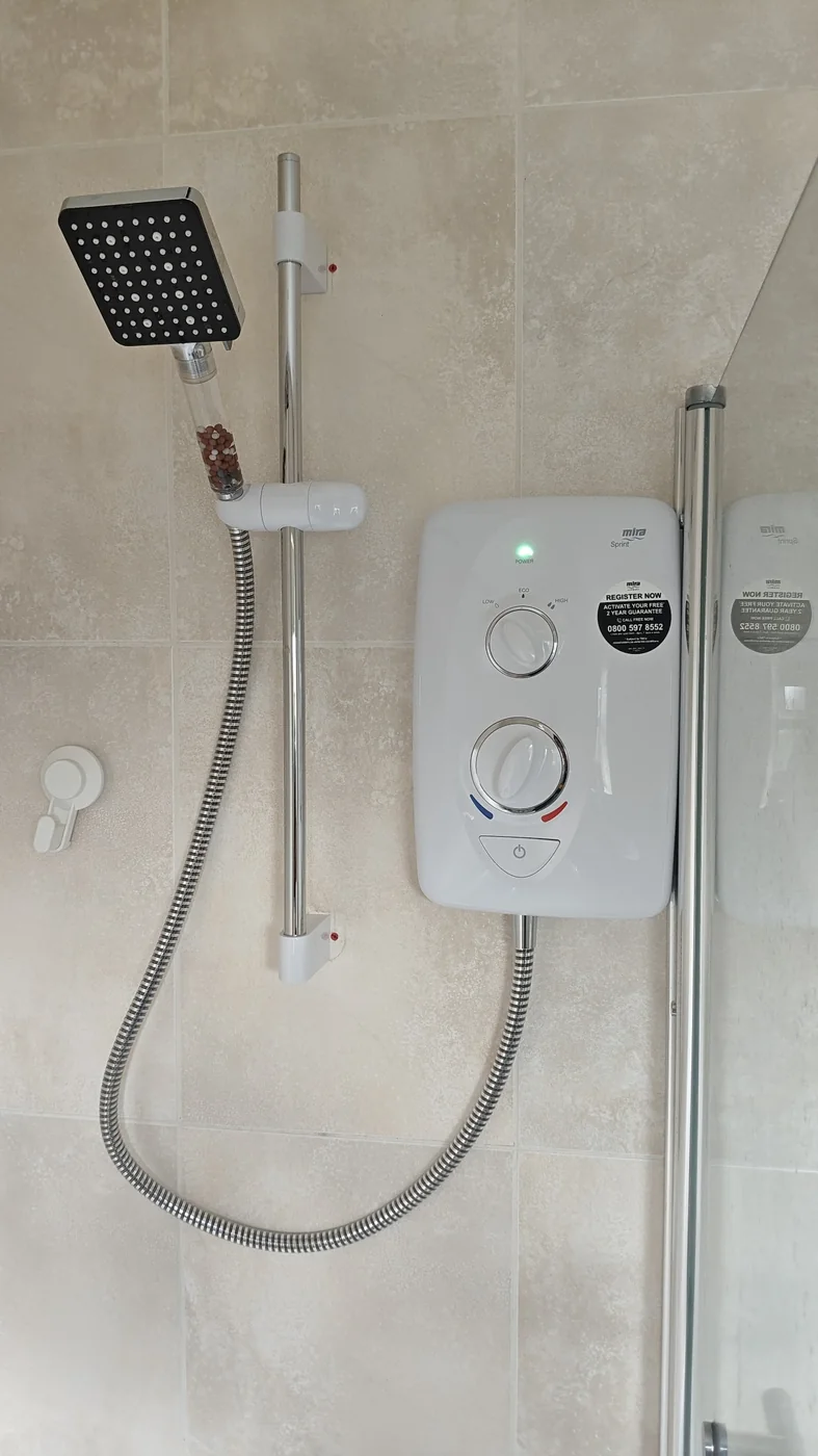 Electric Shower Installation by Pandor Electrical in Leicester